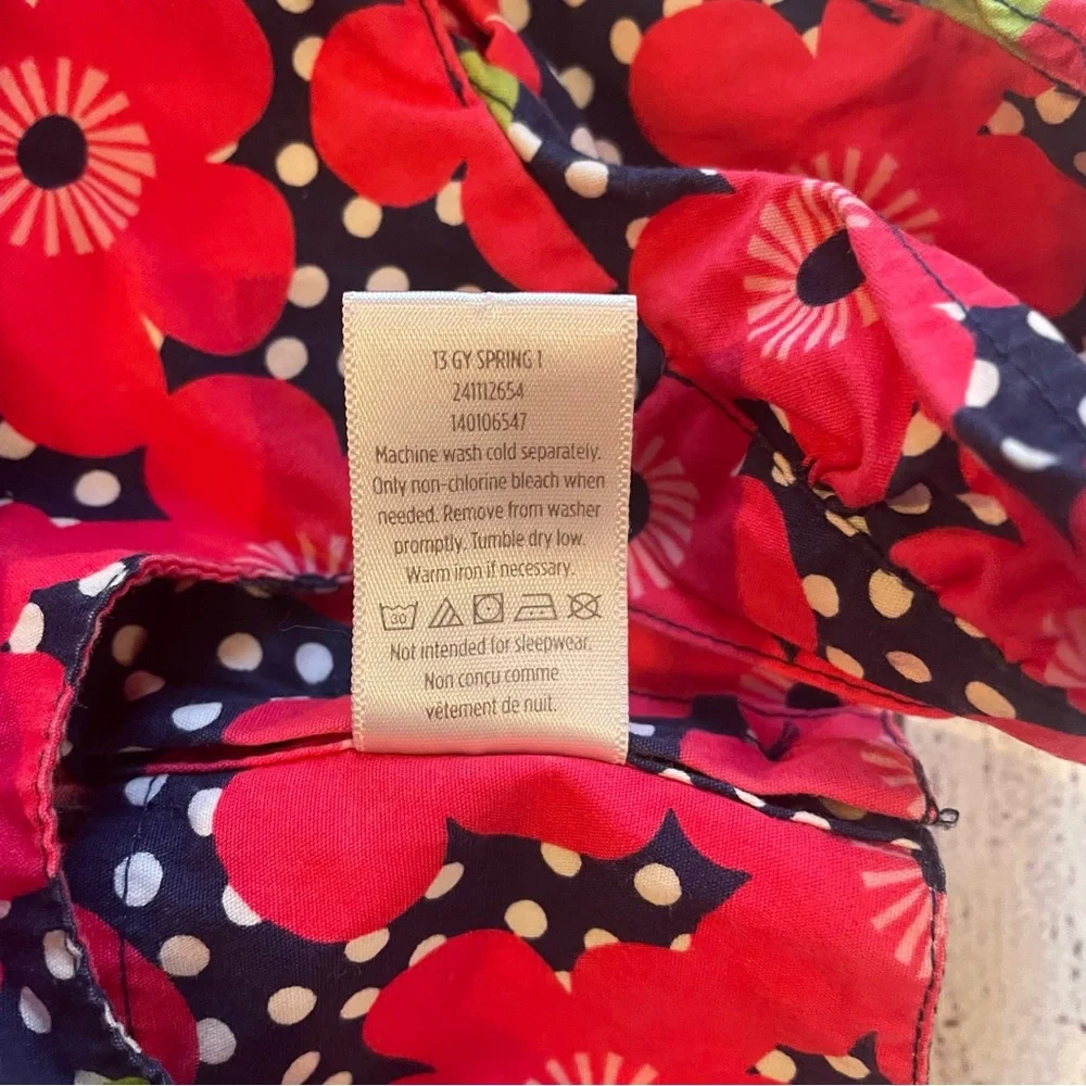 Gymboree Blooming Nautical Navy Floral Dress Size 2T